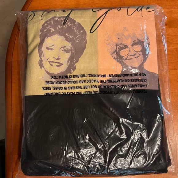 GOLDEN GIRLS Sweatshirt Black All new in bag - Picture 5 of 12